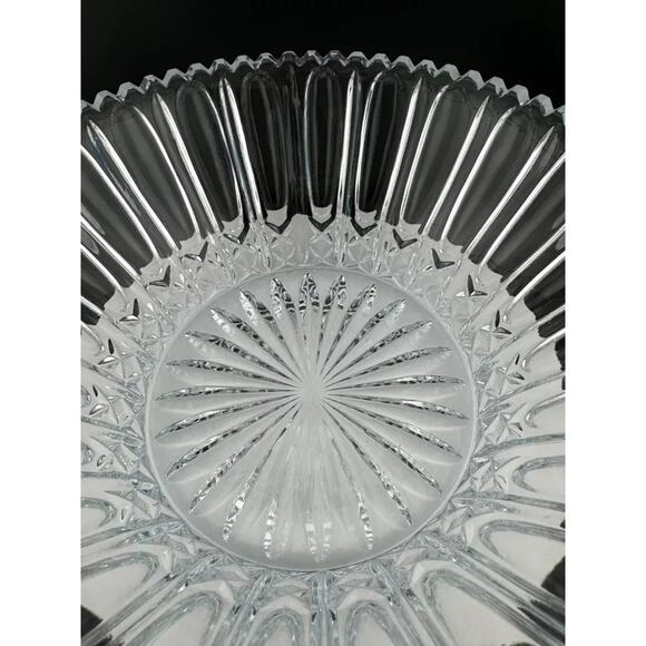 The Louvre Collection Hand Crafted Lead Crystal Bowl 8'' - Picture 7 of 9